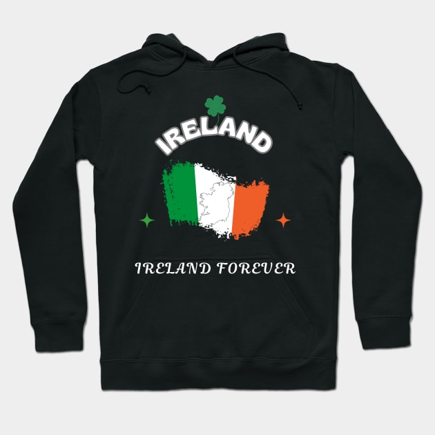 Irish Pride, Ireland Forever Hoodie by Smartteeshop